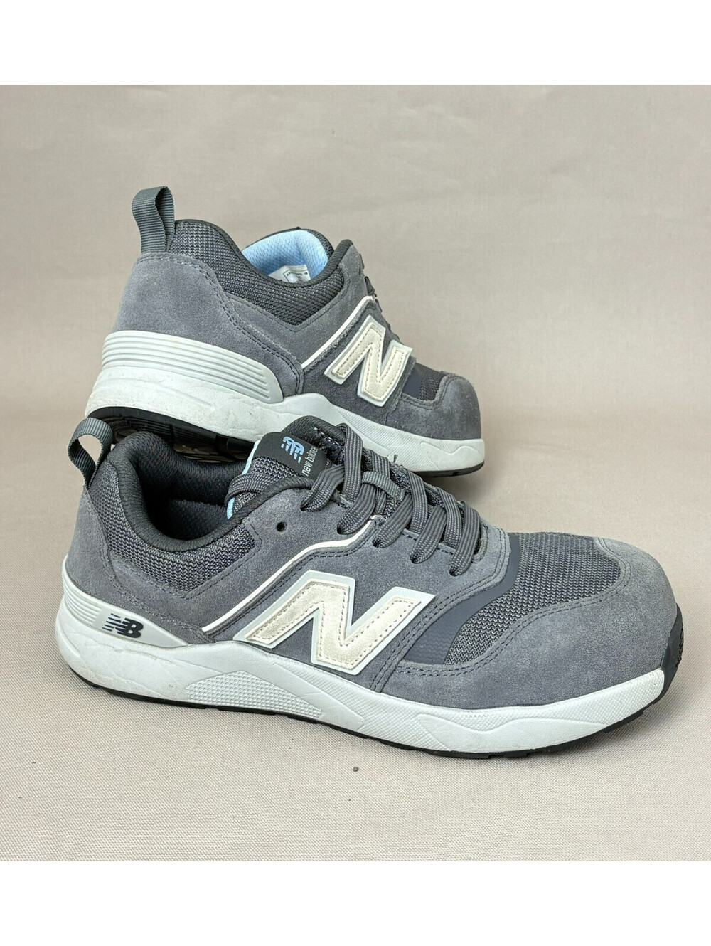 New Balance Elite Lite Womens 7.5 B Composite Safety Toe Work Shoes Grey WUELEHM